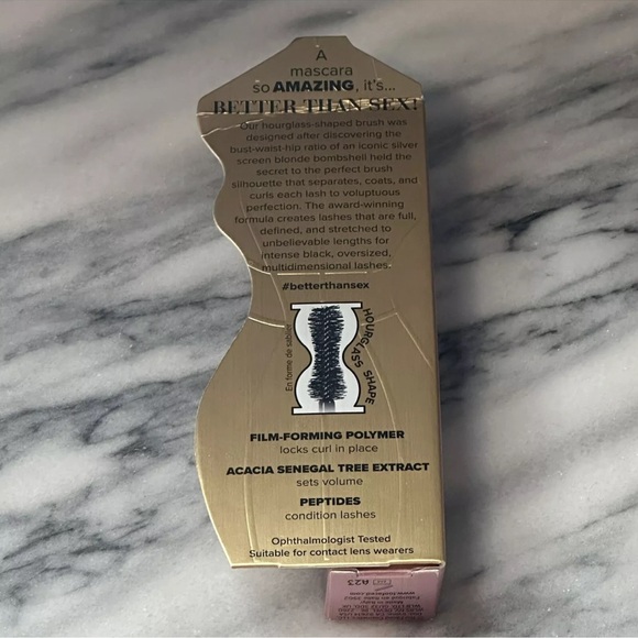 Too Faced Better Than Sex Mascara Black New .27 oz - Picture 2 of 2